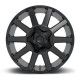 Jante aluminium 4x4 FUEL D437 Contra Satin Black • 20"x10" • 6x139.7 / 6x135 • CB106.1 • ET-19 