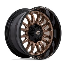 Jante aluminium 4x4 FUEL D797 ARC Platinum Bronze W/ Black LIP • 20"x10" • 6x139.7 / 6x135 • CB106.1 • ET-18