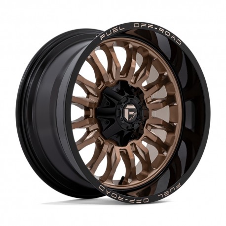 Jante aluminium 4x4 FUEL D797 ARC Platinum Bronze W/ Black LIP • 20"x10" • 6x139.7 / 6x135 • CB106.1 • ET-18 