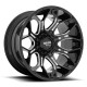 Jante aluminium 4x4 MOTO METAL MO808 Sniper Gloss Black Milled • 20"x10" • 6x139.7 / 6x135 • CB106.1 • ET-18 