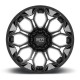 Jante aluminium 4x4 MOTO METAL MO808 Sniper Gloss Black Milled • 20"x10" • 6x139.7 / 6x135 • CB106.1 • ET-18 