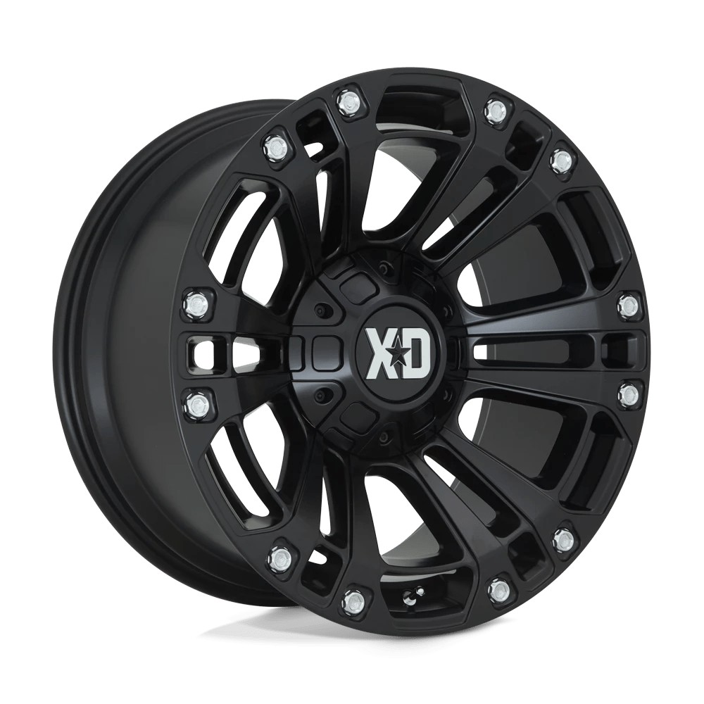 Jante aluminium 4x4 KMC XD851 Monster 3 Satin Black XD Series • 20"x10" • 6x139.7 / 6x135 • CB106.1 • ET-18