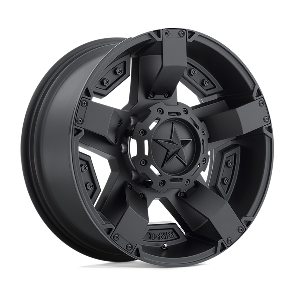 Jante aluminium 4x4 KMC XD811 Rockstar II Matte Black W/ Accents XD Series • 20"x9" • 6x139.7 / 6x135 • CB106.1 • ET-12