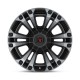 Jante aluminium 4x4 KMC XD851 Monster 3 Satin Black W/ Gray Tint XD Series • 20"x9" • 6x139.7 / 6x135 • CB106.1 • ET0 