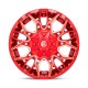 Jante aluminium 4x4 FUEL D771 Twitch Candy RED Milled • 20"x9" • 6x139.7 / 6x135 • CB106.1 • ET1 