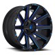 Jante aluminium 4x4 FUEL D644 Contra Gloss Black/Blue Tinted Clear • 20"x9" • 6x139.7 / 6x135 • CB106.1 • ET2 