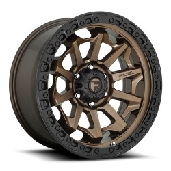 Jante aluminium 4x4 FUEL D696 Covert Matte Bronze Black Bead Ring • 20"x10" • 8x165.1 • CB125.1 • ET-18