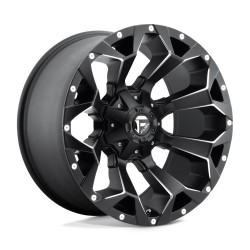 Jante aluminium 4x4 FUEL D546 Assault Matte Black Milled • 20"x10" • 8x170 • CB125.1 • ET-18