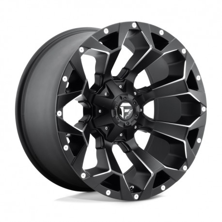 Jante aluminium 4x4 FUEL D546 Assault Matte Black Milled • 20"x10" • 8x170 • CB125.1 • ET-18 