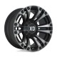 Jante aluminium 4x4 KMC XD851 Monster 3 Satin Black W/ Gray Tint XD Series • 20"x9" • 8x170 • CB125.1 • ET18 