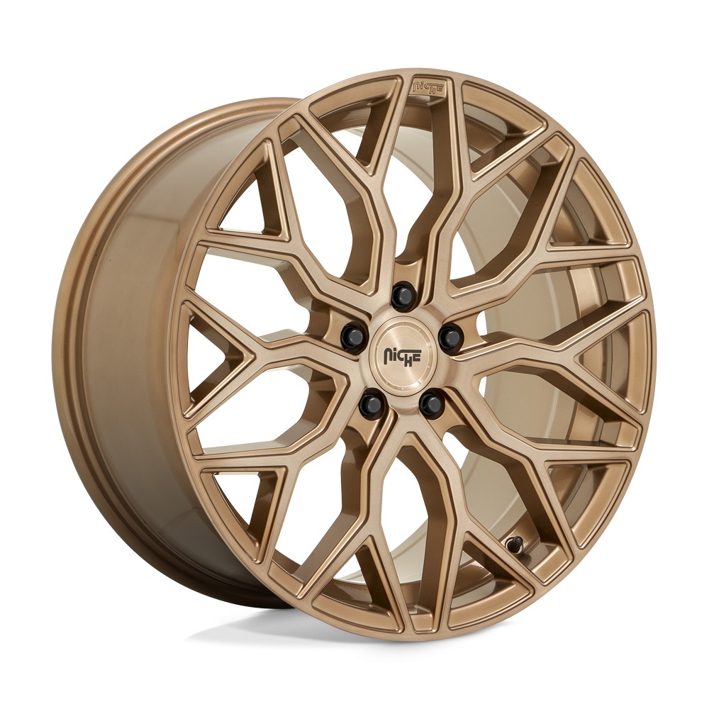 Jante aluminium 4x4 NICHE ROAD WHEELS M263 Mazzanti Bronze Brushed • 22"x10" • 5x120 • CB74,1 • ET30