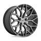 Jante aluminium 4x4 NICHE ROAD WHEELS M262 Mazzanti Gloss Black Brushed Face • 22"x10" • 5x120 • CB74,1 • ET30 