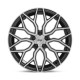 Jante aluminium 4x4 NICHE ROAD WHEELS M262 Mazzanti Gloss Black Brushed Face • 22"x10" • 5x120 • CB74,1 • ET30 