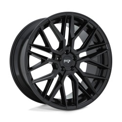 Jante aluminium 4x4 NICHE ROAD WHEELS M224 Gamma Gloss Black • 22"x9" • 5x127 • CB71,5 • ET35