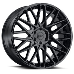 Jante aluminium 4x4 BLACK RHINO Gloss Black Morocco • 22"x10" • 5x127 • CB71.5 • ET35