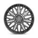 Jante aluminium 4x4 ROTIFORM R163 JDR Matte Anthracite • 22"x10" • 5x130 • CB84.1 • ET25 