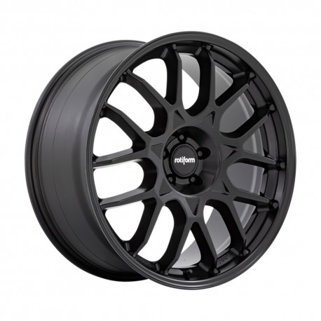 Jante aluminium 4x4 ROTIFORM R195 ZWS Matte Black • 22"x10" • 5x130 • CB84.1 • ET25 