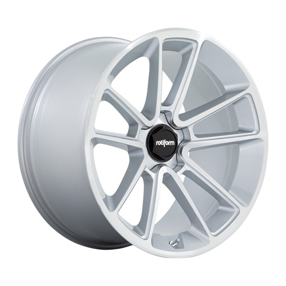 Jante aluminium 4x4 ROTIFORM R192 BTL Gloss Silver W/ Machined Face • 22"x10" • 5x130 • CB84.1 • ET25