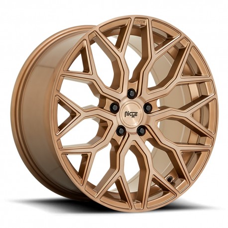 Jante aluminium 4x4 NICHE ROAD WHEELS M263 Mazzanti Bronze Brushed • 22"x10" • 5x130 • CB84.1 • ET30 