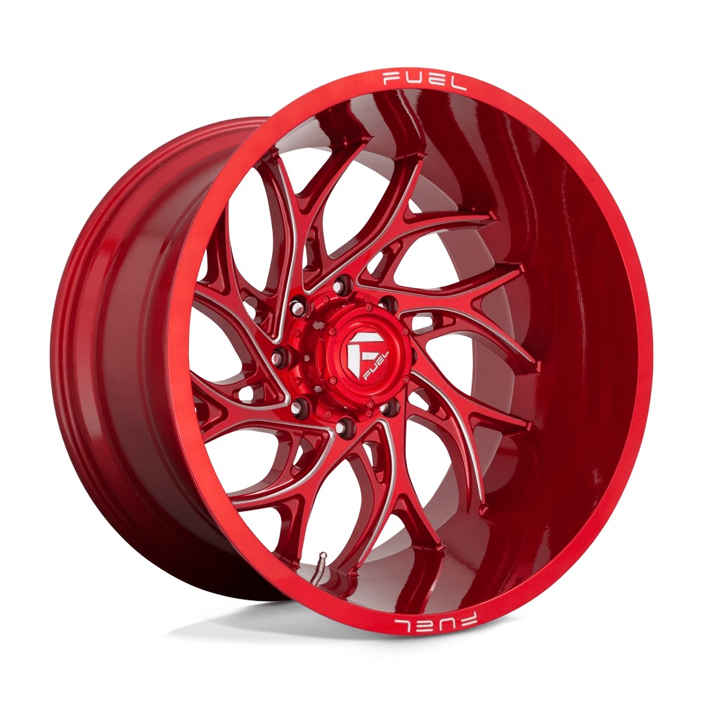 Jante aluminium 4x4 FUEL D742 Runner Candy RED Milled • 22"x10" • 6x139.7 • CB106.1 • ET-18