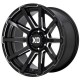 Jante aluminium 4x4 KMC XD847 Outbreak Gloss Black Milled XD Series • 22"x10" • 6x139.7 • CB106.25 • ET-18 