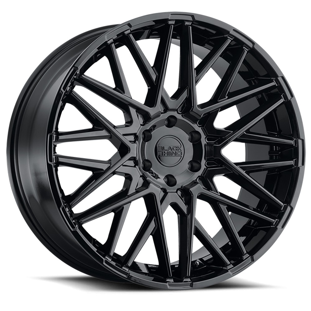 Jante aluminium 4x4 BLACK RHINO Gloss Black Morocco • 22"x10" • 6x139.7 • CB112.1 • ET10