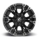 Jante aluminium 4x4 FUEL D569 Vapor New Matte Black/Double Dark Tint • 22"x10" • 6x139.7 / 6x135 • CB106.1 • ET-19 