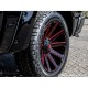 Jante aluminium 4x4 FUEL D643 Contra Gloss Black/Candy Red • 22"x10" • 6x139.7 / 6x135 • CB106.1 • ET-19 