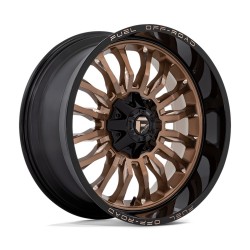 Jante aluminium 4x4 FUEL D797 ARC Platinum Bronze W/ Black LIP • 22"x10" • 6x139.7 / 6x135 • CB106.1 • ET-18 