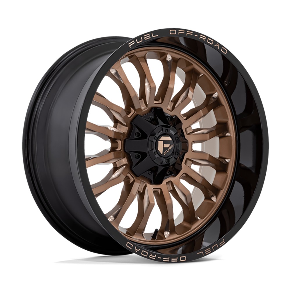 Jante aluminium 4x4 FUEL D797 ARC Platinum Bronze W/ Black LIP • 22"x10" • 6x139.7 / 6x135 • CB106.1 • ET-18