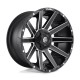 Jante aluminium 4x4 FUEL D616 Contra Matte Black Milled • 22"x10" • 8x165.1 • CB125.1 • ET-18 