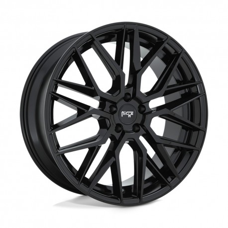 Jante aluminium 4x4 NICHE ROAD WHEELS M224 Gamma Gloss Black • 24"x10" • 5x130 • CB84.1 • ET35 